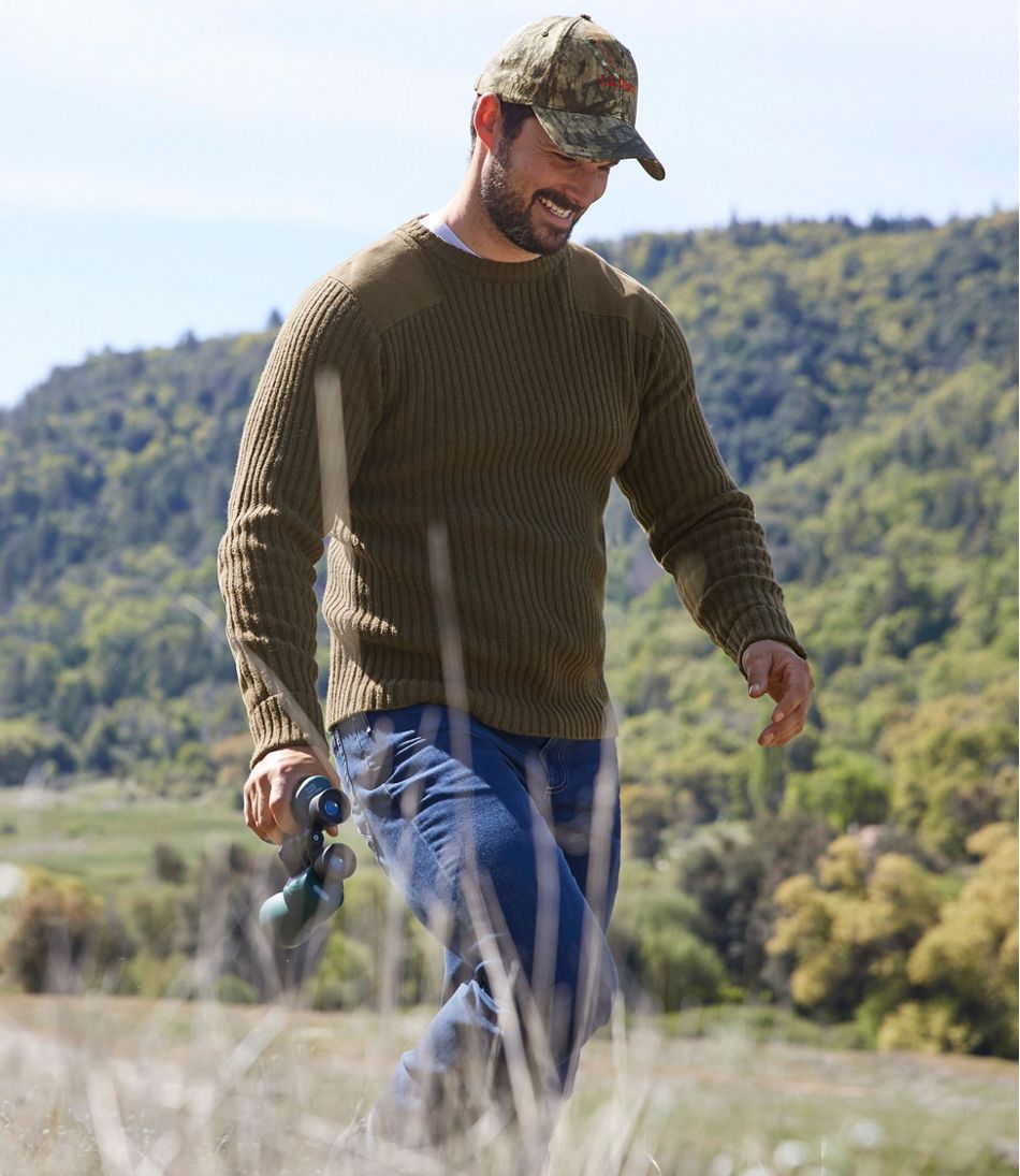Commando Sweater, Crewneck Sweaters for Men| L.L.Bean | L.L.Bean outlet