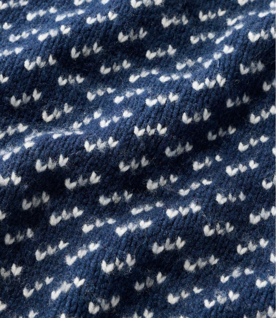 Men's Bean's Classic Ragg Wool Sweater, Crewneck, Bird's-Eye | L.L.Bean online