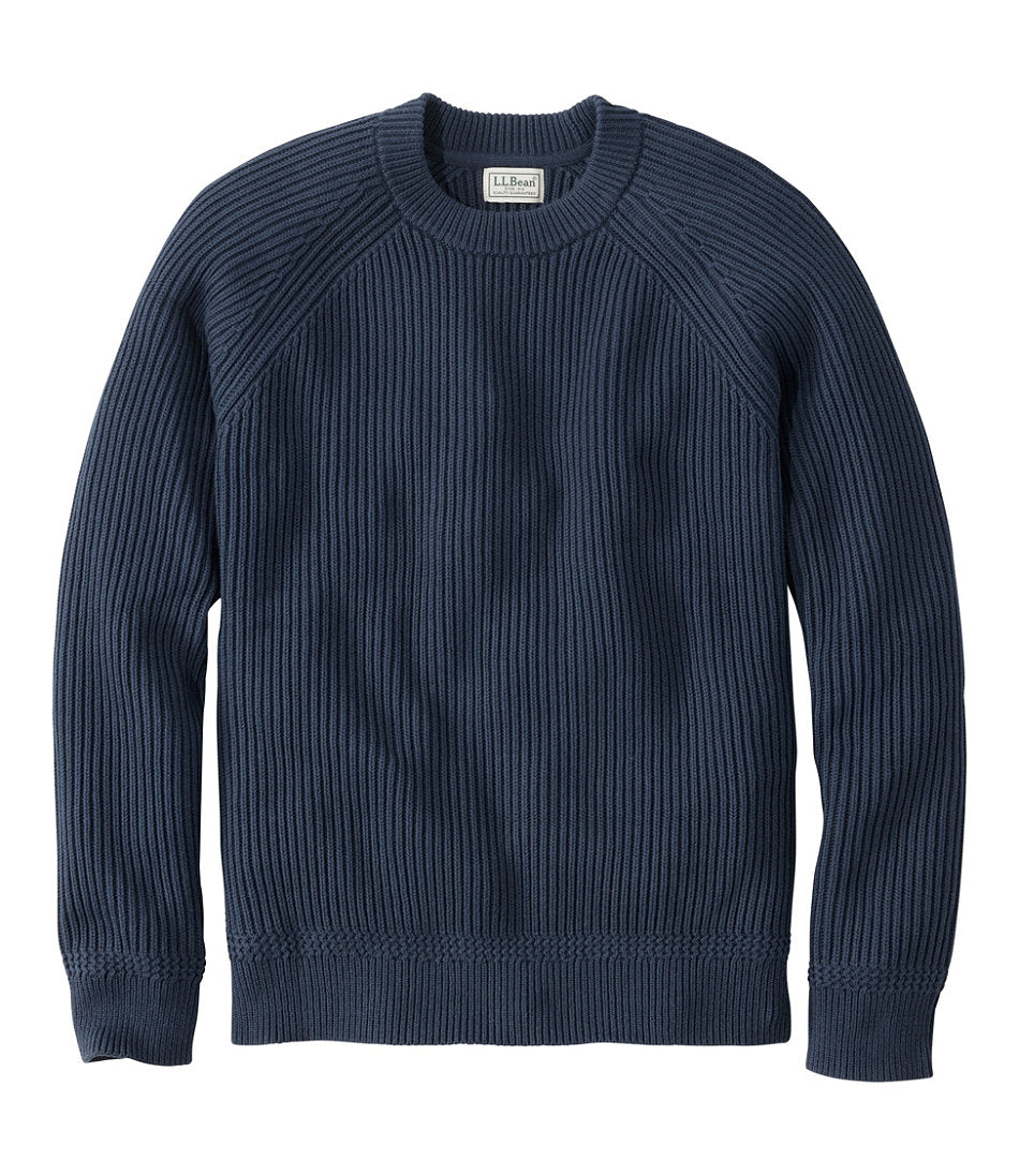 Men's Mariner Rib Crew Sweater | L.L.Bean for sale