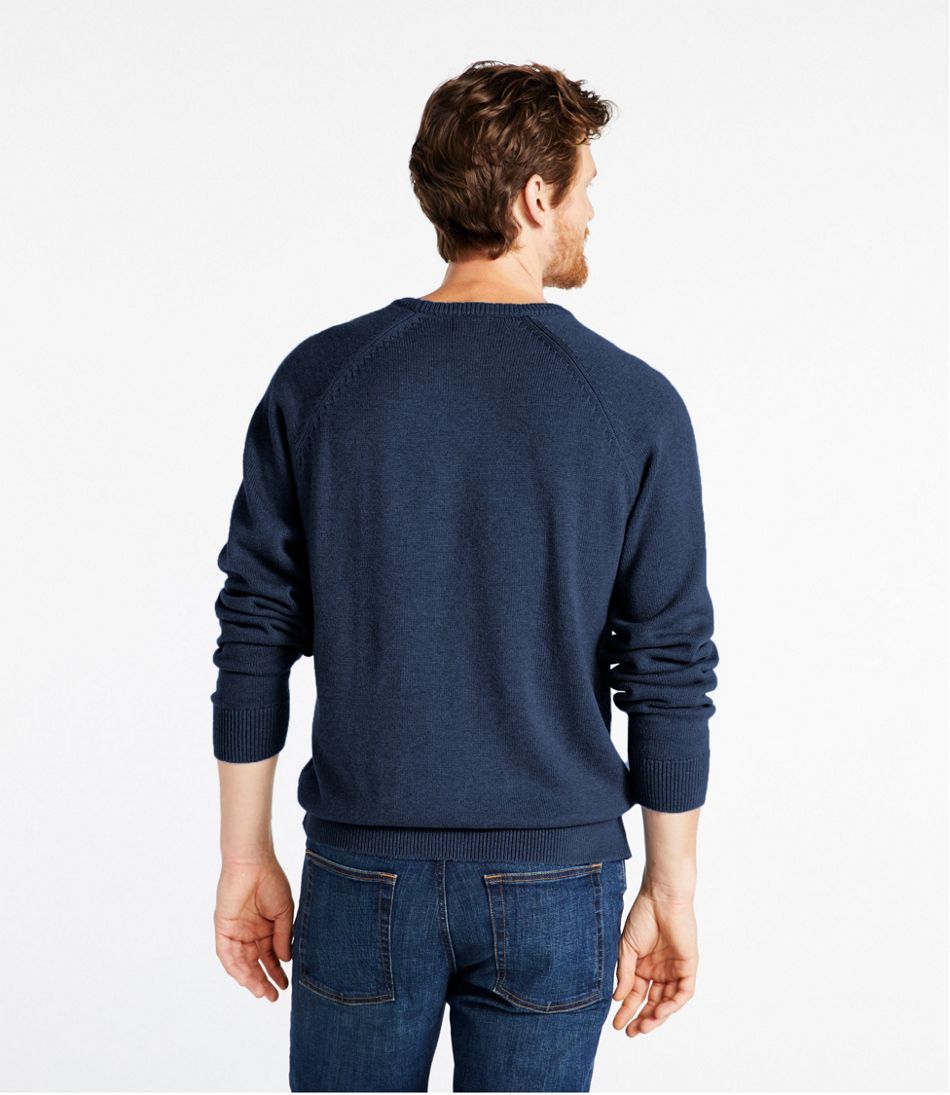 Men's Wicked Soft Cotton/Cashmere Sweater, Crewneck | L.L.Bean near me