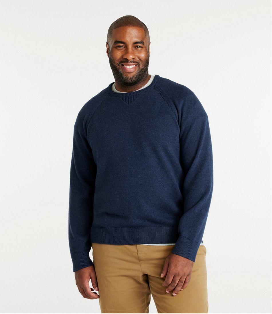 Men's Wicked Soft Cotton/Cashmere Sweater, Crewneck | L.L.Bean near me