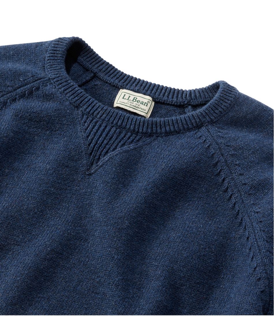Men's Wicked Soft Cotton/Cashmere Sweater, Crewneck | L.L.Bean near me