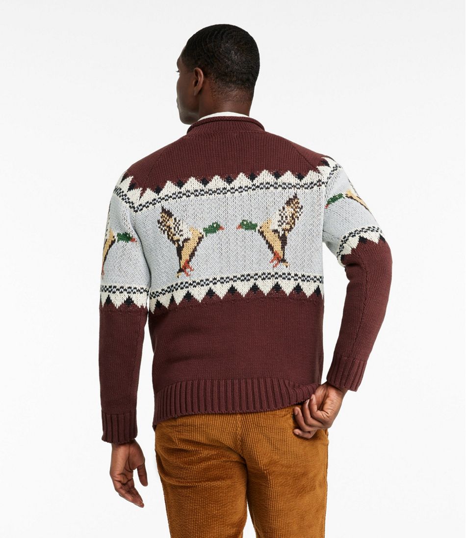Men's Signature Organic Cotton Rollneck Sweater, Fair Isle | L.L.Bean online