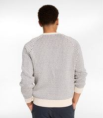 Men's Wicked Soft Cotton/Cashmere Sweater, Crewneck, Pattern | L.L.Bean sale