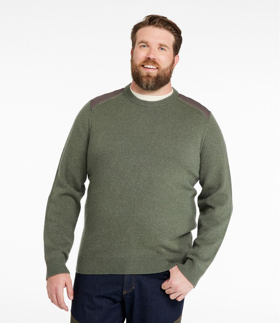 Men's Maine Guide Lightweight Lambswool Sweater | L.L.Bean for sale