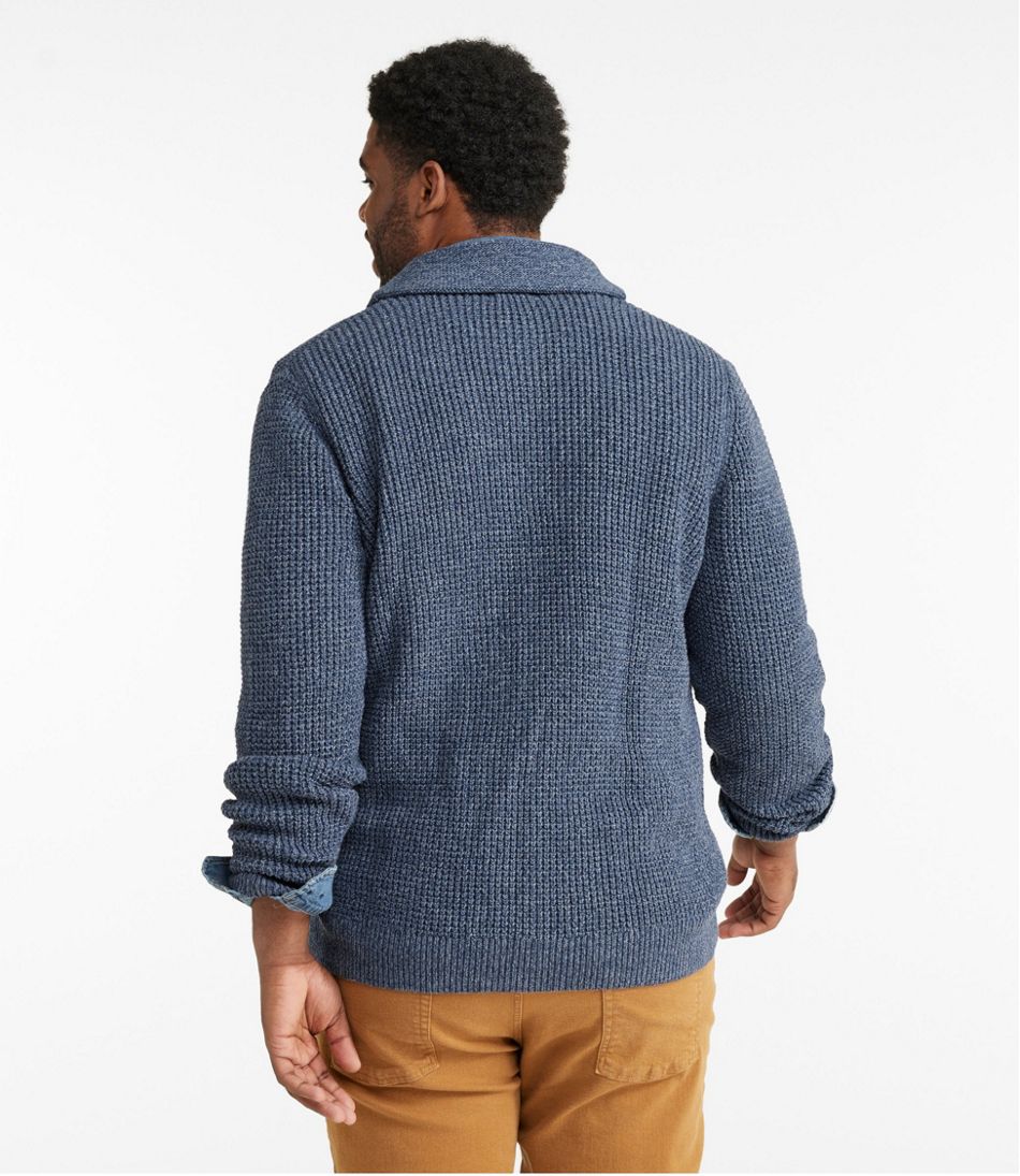 Men's Organic Cotton Waffle Sweater, Cardigan | L.L.Bean near me