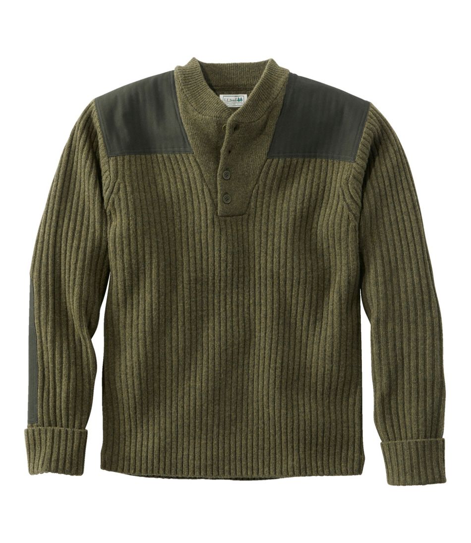 Commando Sweater, Henley Sweaters for Men | L.L.Bean | L.L.Bean outlet