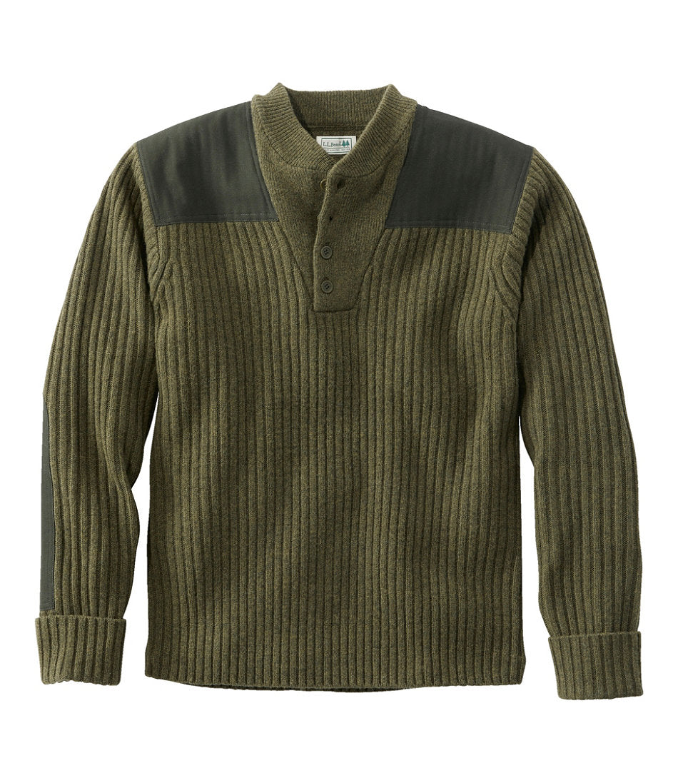 Commando Sweater, Henley Sweaters for Men | L.L.Bean | L.L.Bean outlet