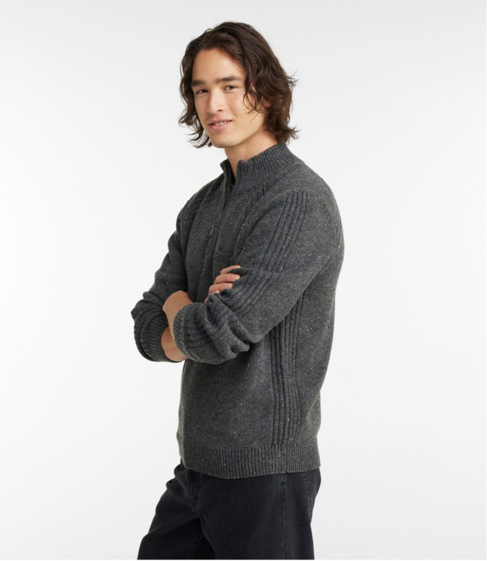 Men's Rangeley Merino Sweater, Quarter-Zip | L.L.Bean outlet