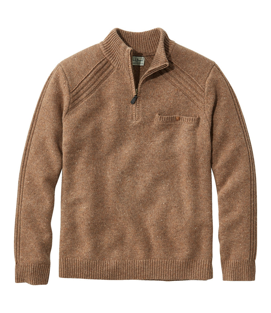 Men's Rangeley Merino Sweater, Quarter-Zip | L.L.Bean outlet