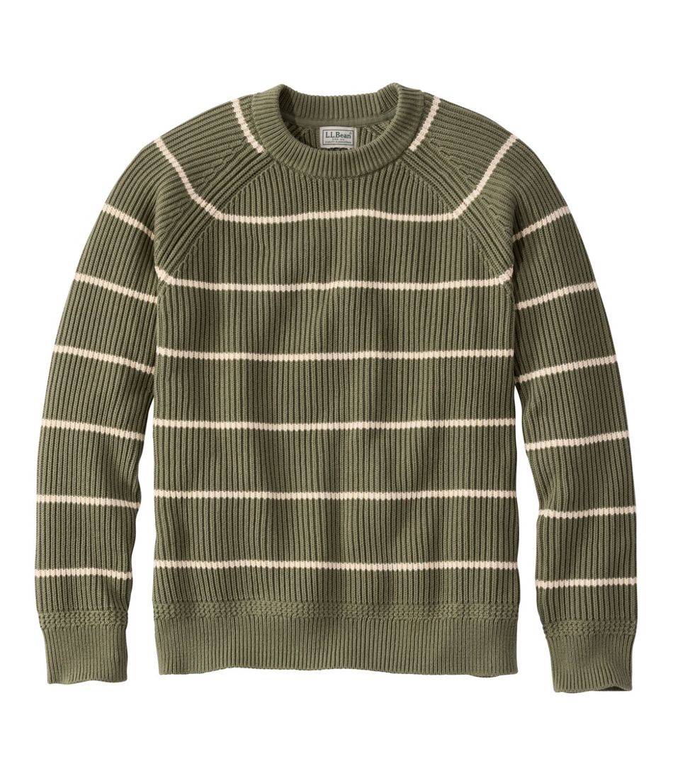 Men's Mariner Rib Crew Sweater, Stripe | L.L.Bean near me