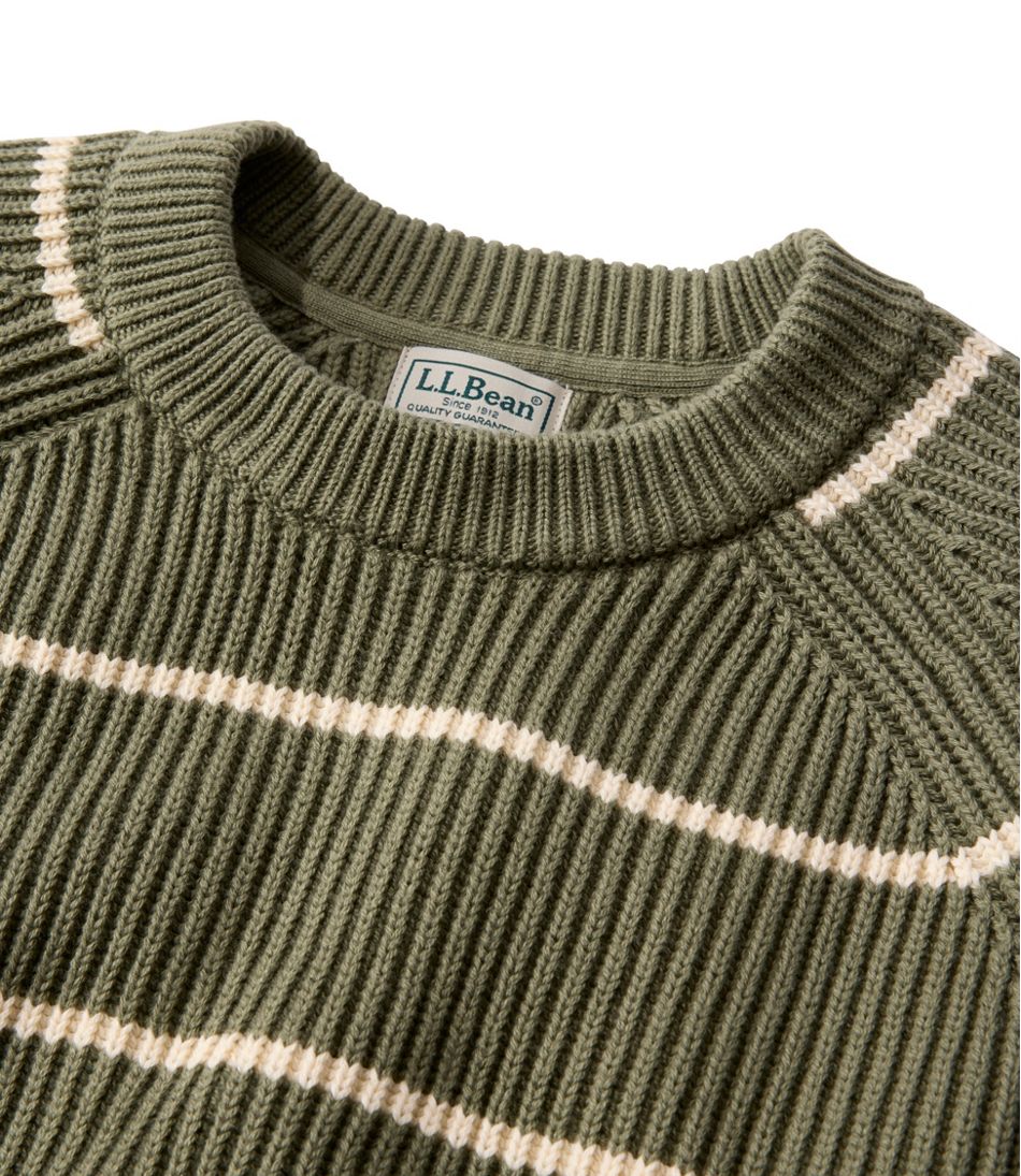 Men's Mariner Rib Crew Sweater, Stripe | L.L.Bean near me