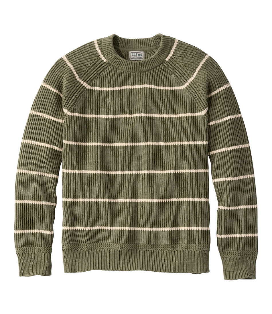 Men's Mariner Rib Crew Sweater, Stripe | L.L.Bean near me
