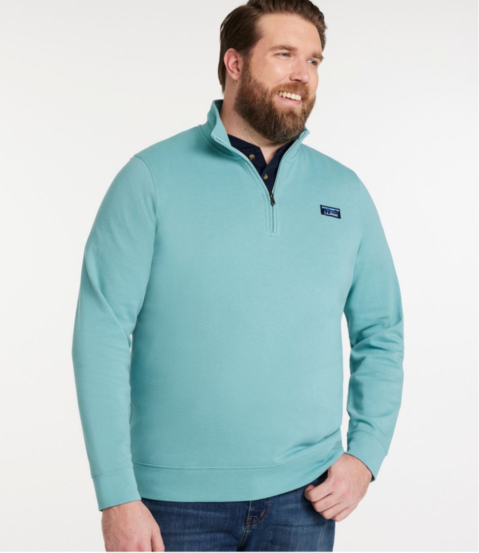 Men's Comfort Stretch Performance® Piqué, Quarter-Zip Pullover | L.L.Bean discount