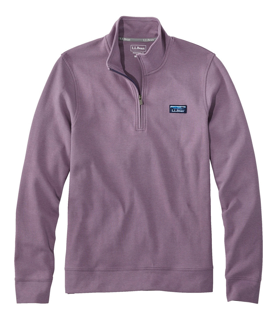 Men's Comfort Stretch Performance® Piqué, Quarter-Zip Pullover | L.L.Bean discount