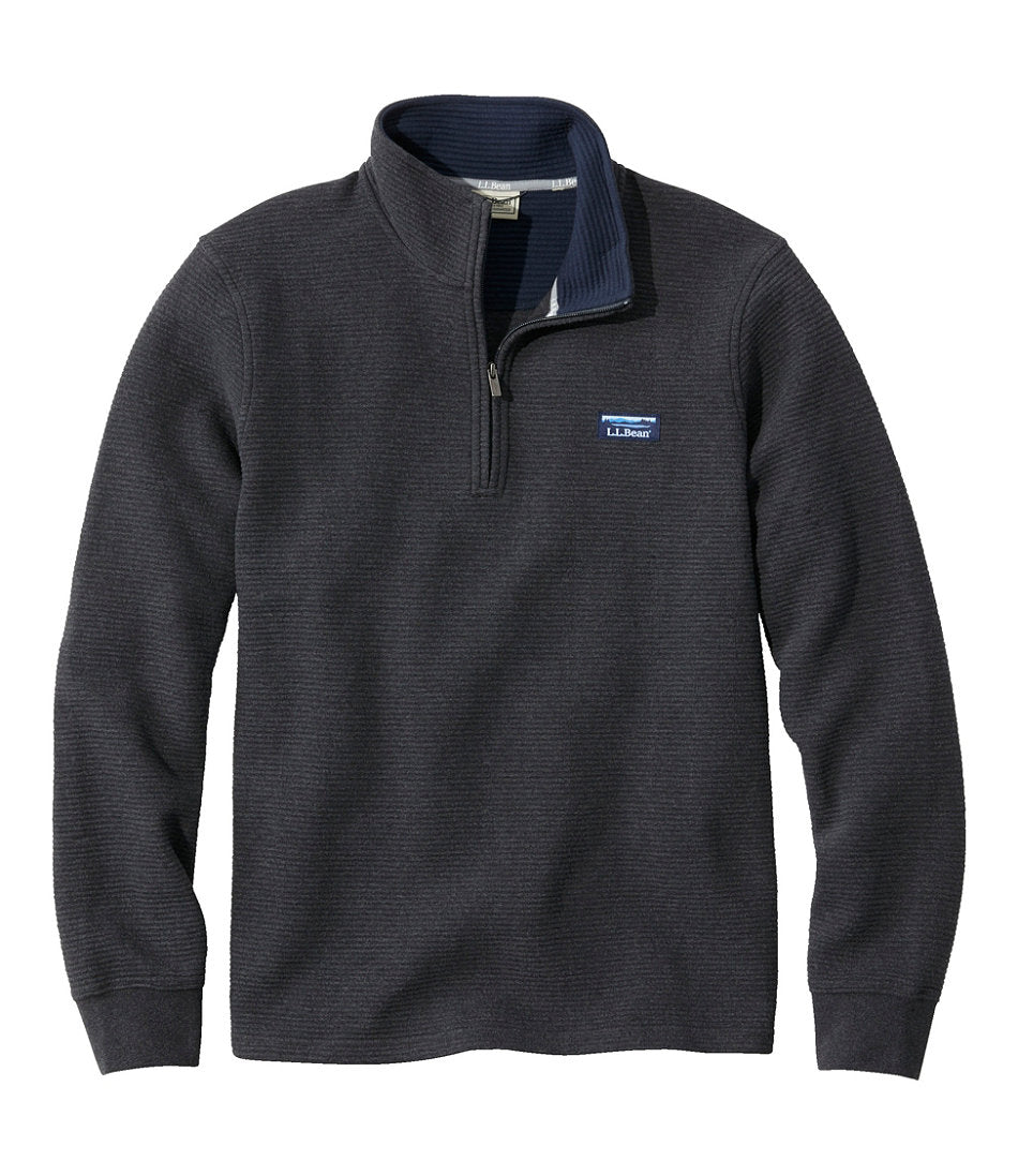 Men's Lakewashed Double-Knit Quarter-Zip Pullover | L.L.Bean online