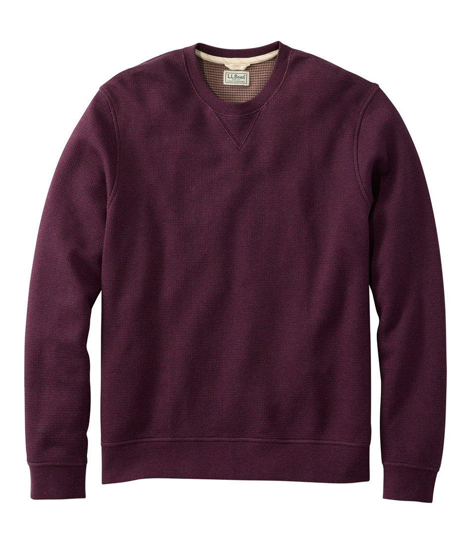Men's All Seasons Textured Sweats, Crewneck | L.L.Bean sale