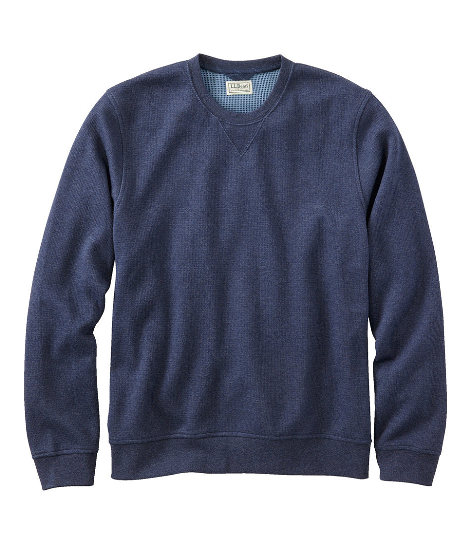 Men's All Seasons Textured Sweats, Crewneck | L.L.Bean sale