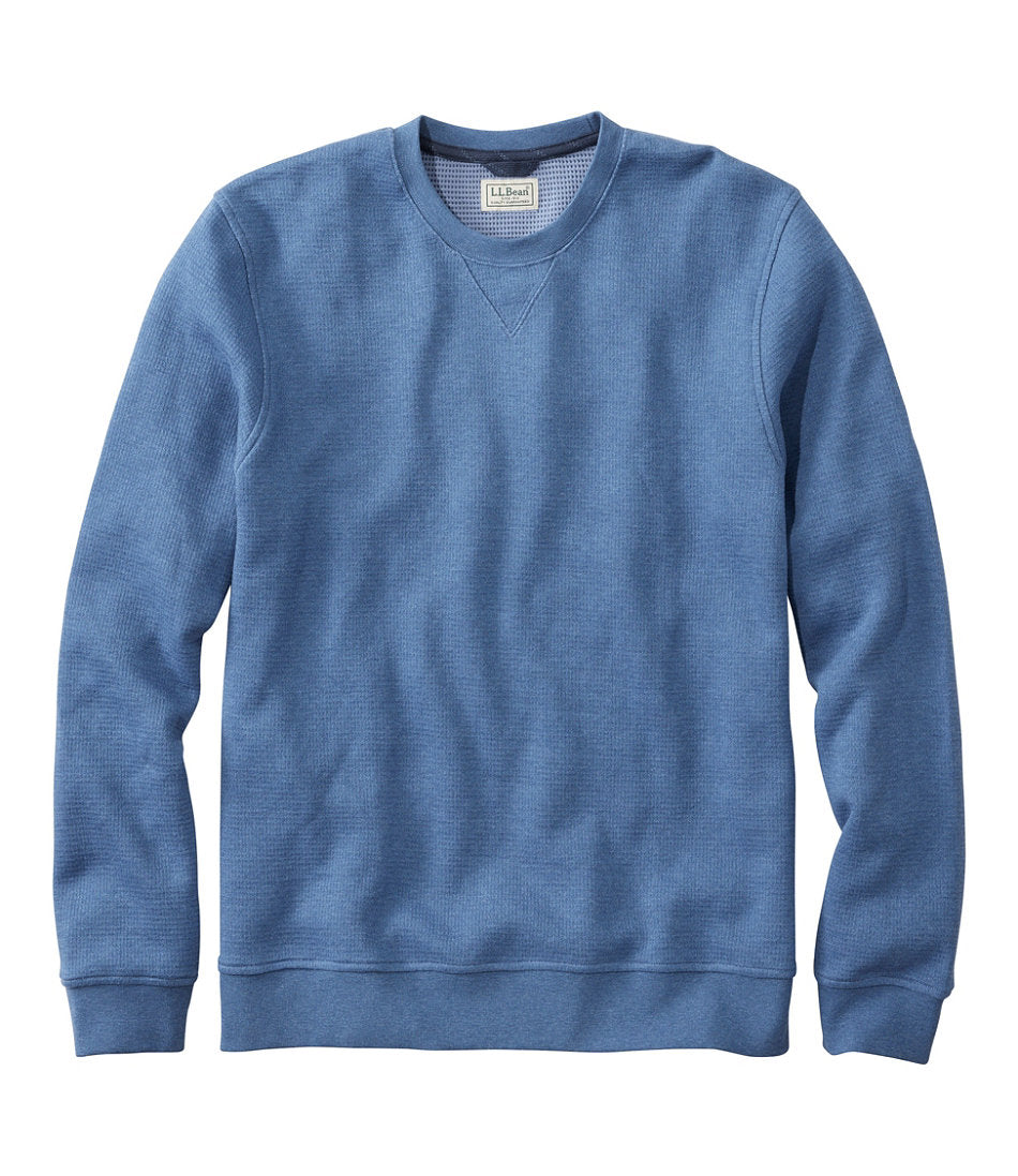 Men's All Seasons Textured Sweats, Crewneck | L.L.Bean sale