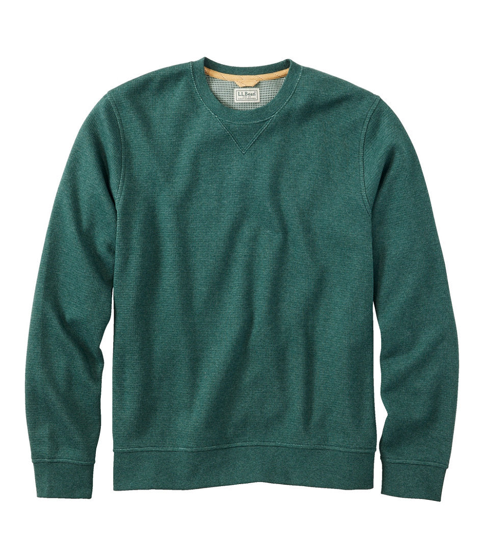 Men's All Seasons Textured Sweats, Crewneck | L.L.Bean sale