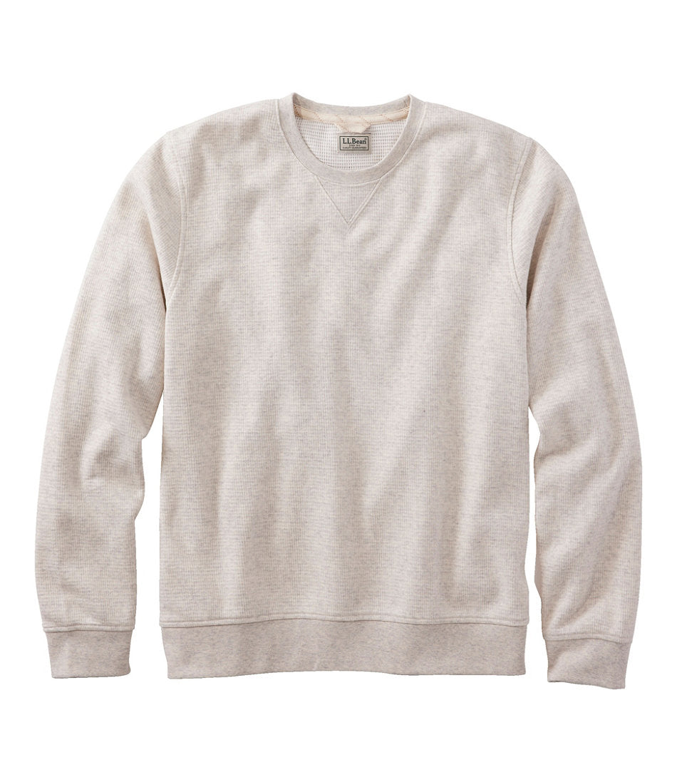 Men's All Seasons Textured Sweats, Crewneck | L.L.Bean sale