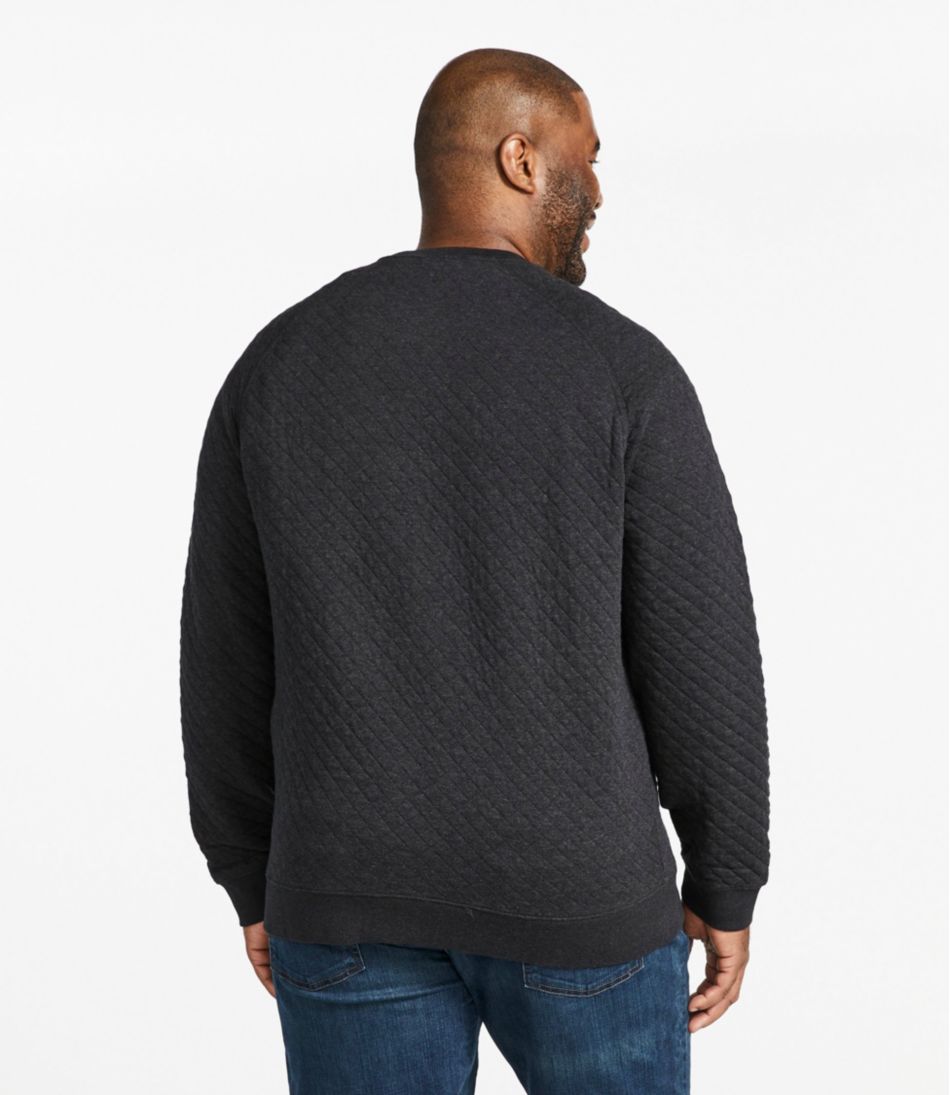 Men's Quilted Sweatshirt, Crewneck | L.L.Bean for sale