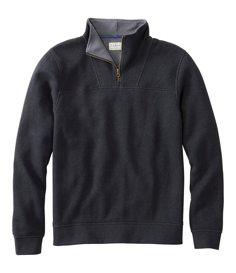 Men's All Seasons Textured Sweats, Quarter-Zip | L.L.Bean near me
