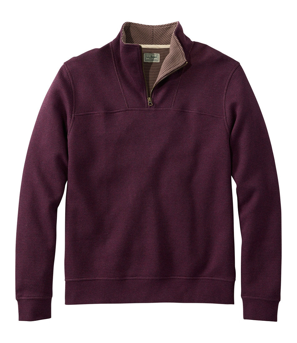 Men's All Seasons Textured Sweats, Quarter-Zip | L.L.Bean near me