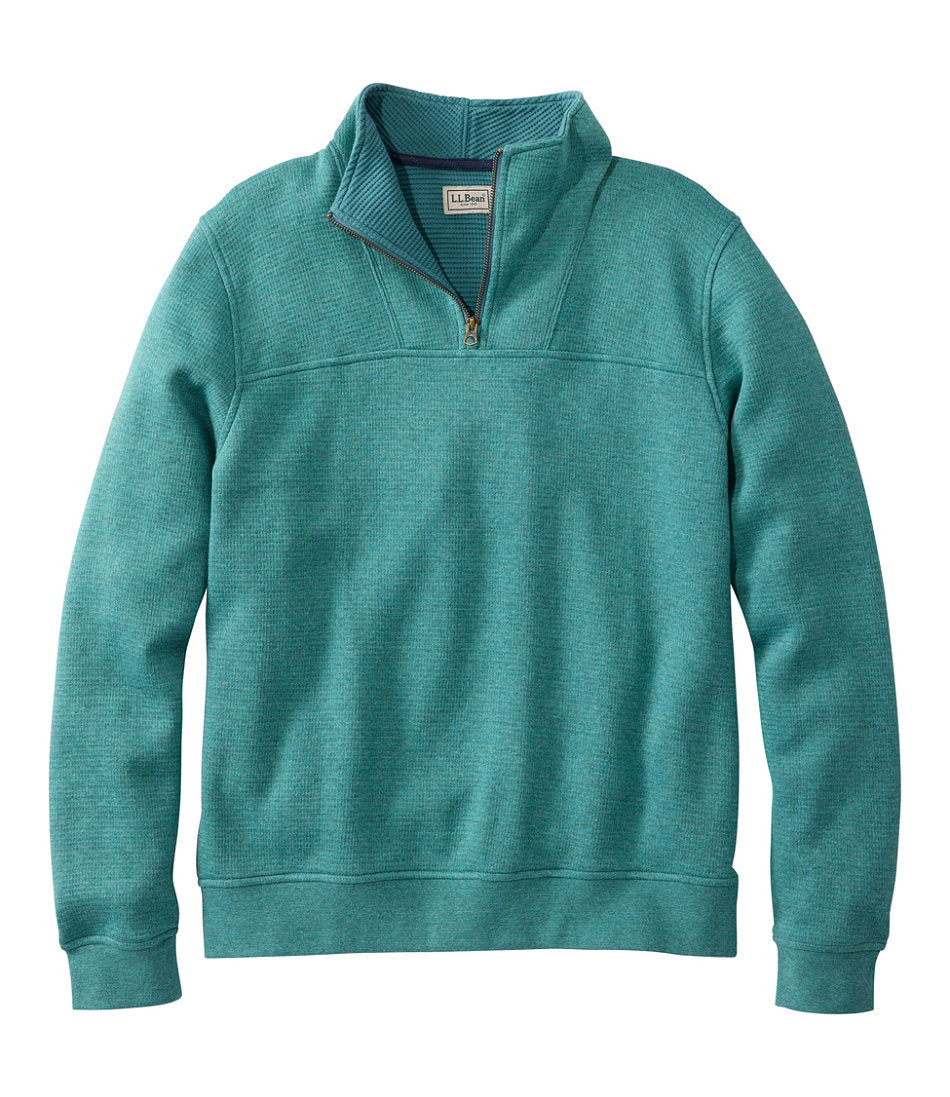Men's All Seasons Textured Sweats, Quarter-Zip | L.L.Bean near me