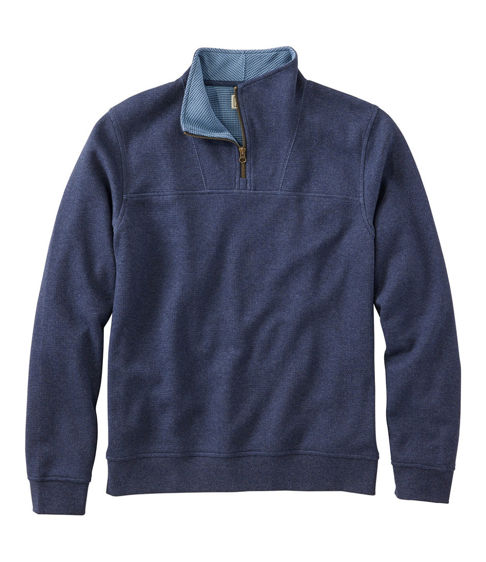 Men's All Seasons Textured Sweats, Quarter-Zip | L.L.Bean near me
