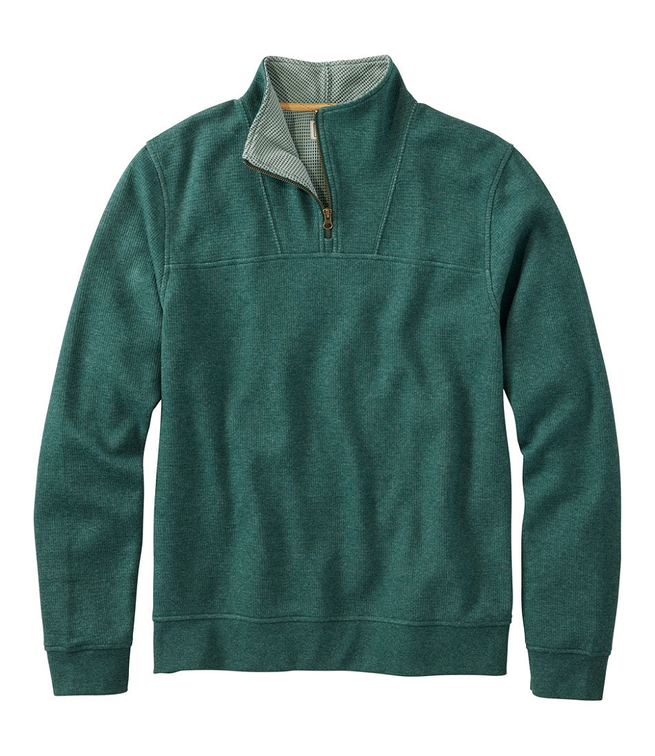 Men's All Seasons Textured Sweats, Quarter-Zip | L.L.Bean near me