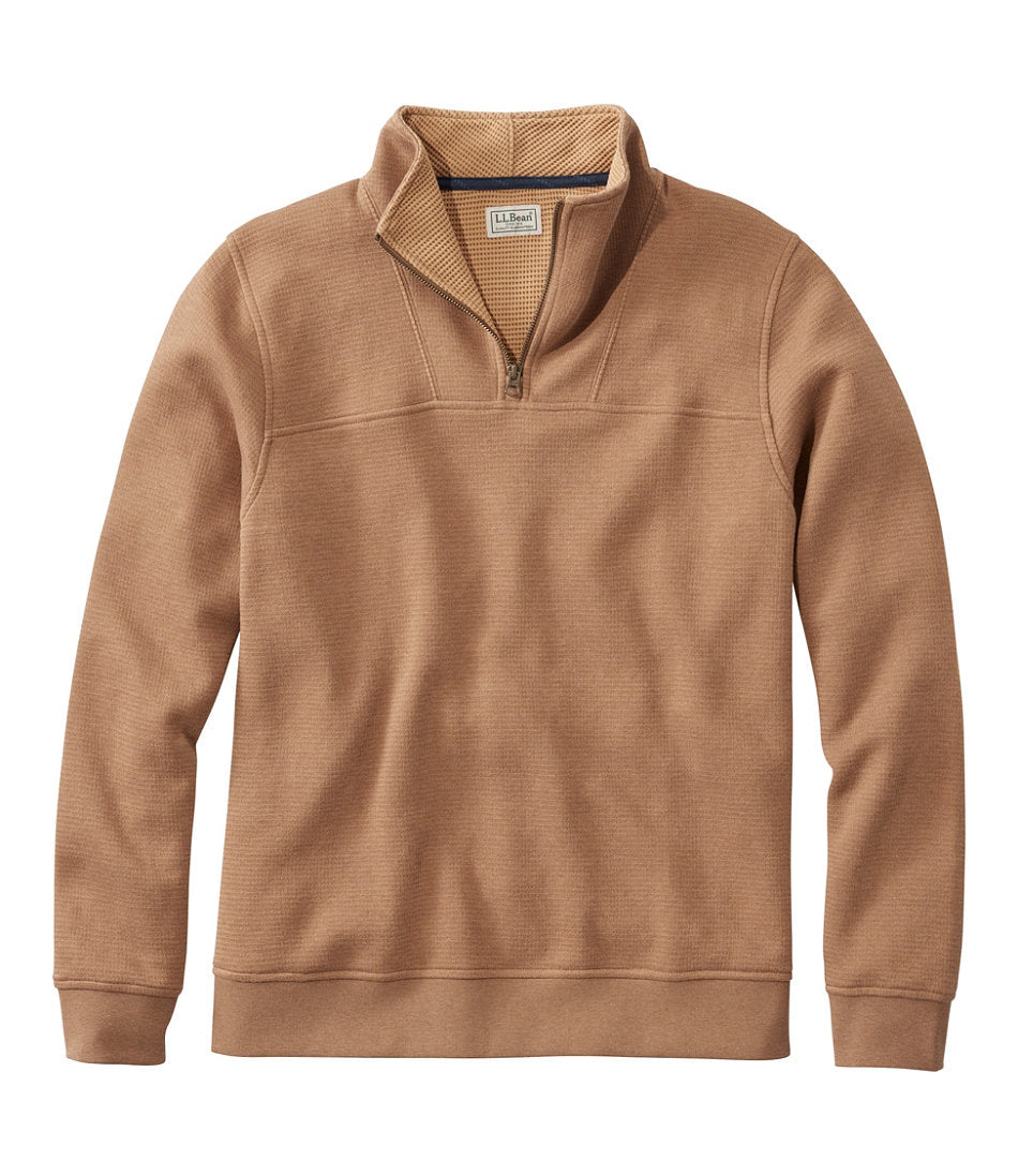 Men's All Seasons Textured Sweats, Quarter-Zip | L.L.Bean near me