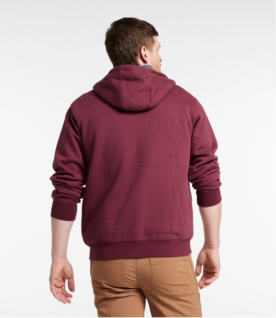 Men's Katahdin Iron Works® Hooded Sweatshirt, Fleece-Lined | L.L.Bean online