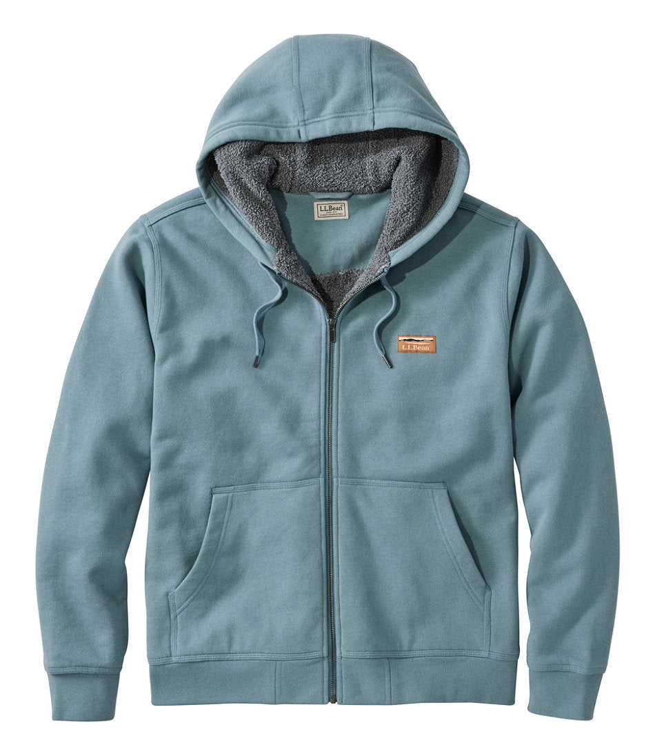 Men's Katahdin Iron Works® Hooded Sweatshirt, Fleece-Lined | L.L.Bean online