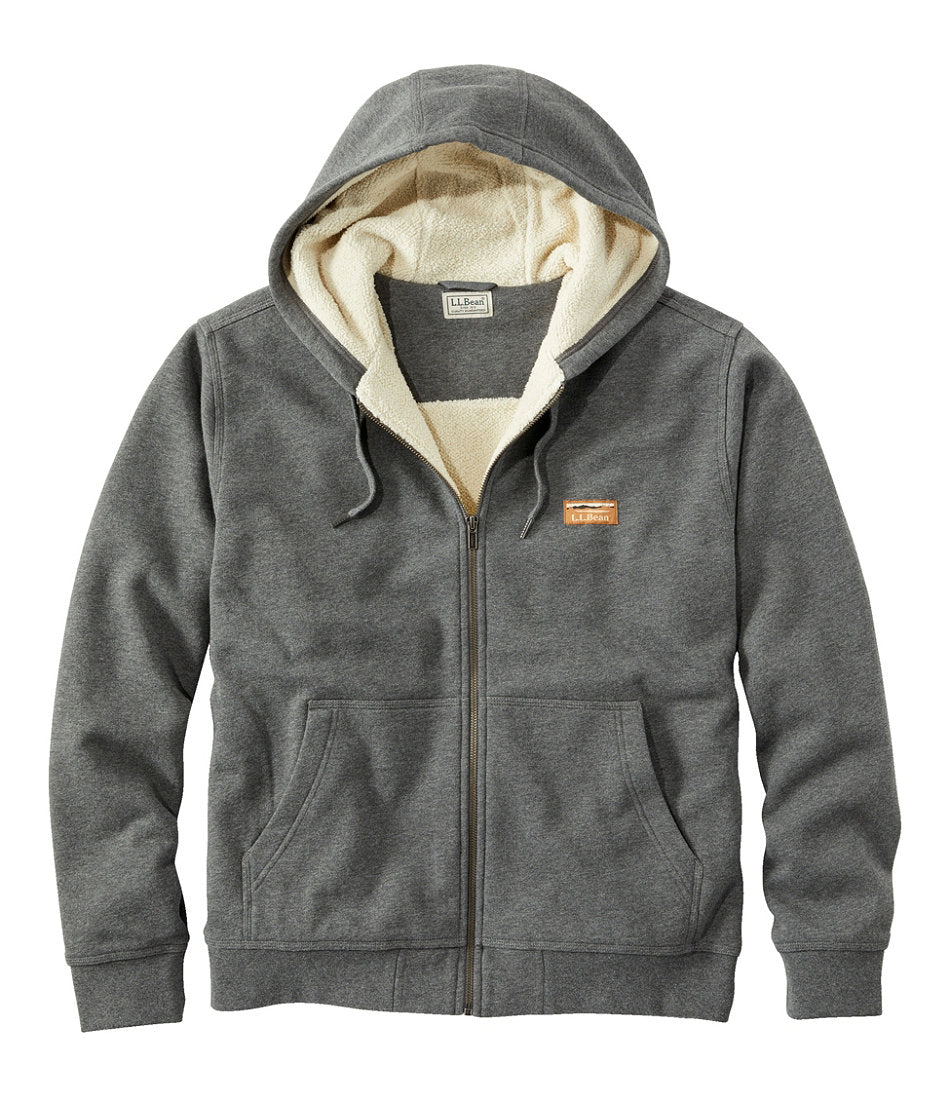 Men's Katahdin Iron Works® Hooded Sweatshirt, Fleece-Lined | L.L.Bean online