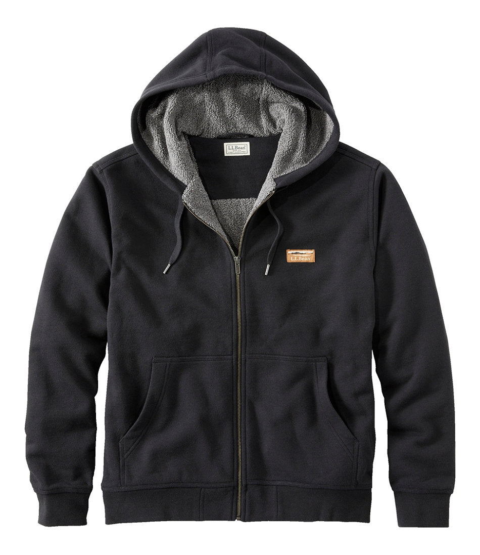 Men's Katahdin Iron Works® Hooded Sweatshirt, Fleece-Lined | L.L.Bean online