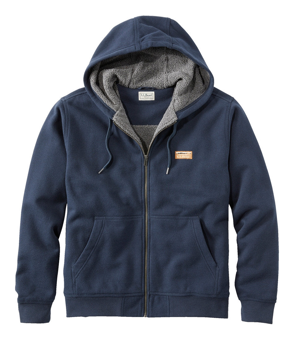 Men's Katahdin Iron Works® Hooded Sweatshirt, Fleece-Lined | L.L.Bean online
