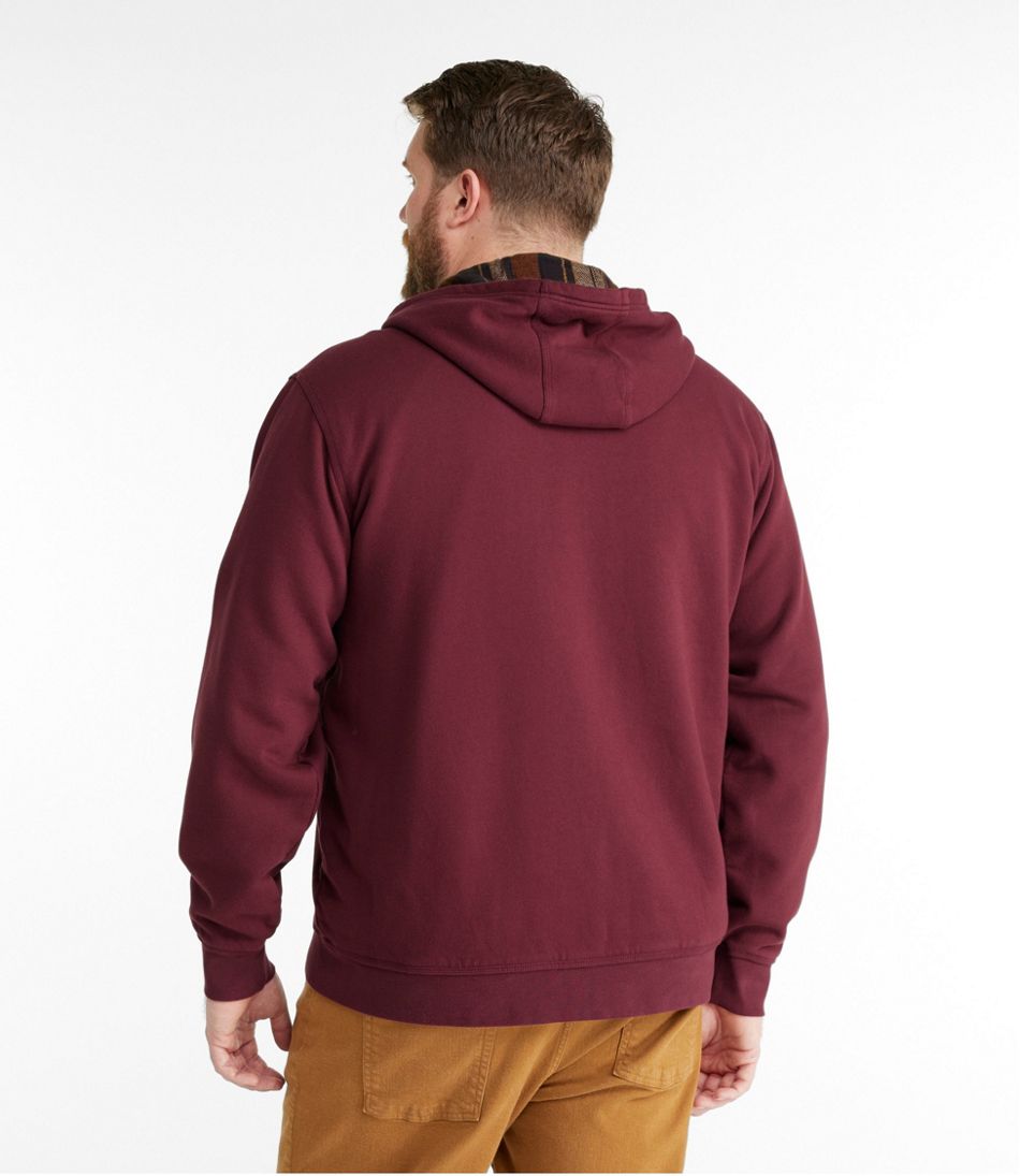 Men's Katahdin Iron Works® Hooded Sweatshirt, Flannel-Lined | L.L.Bean near me