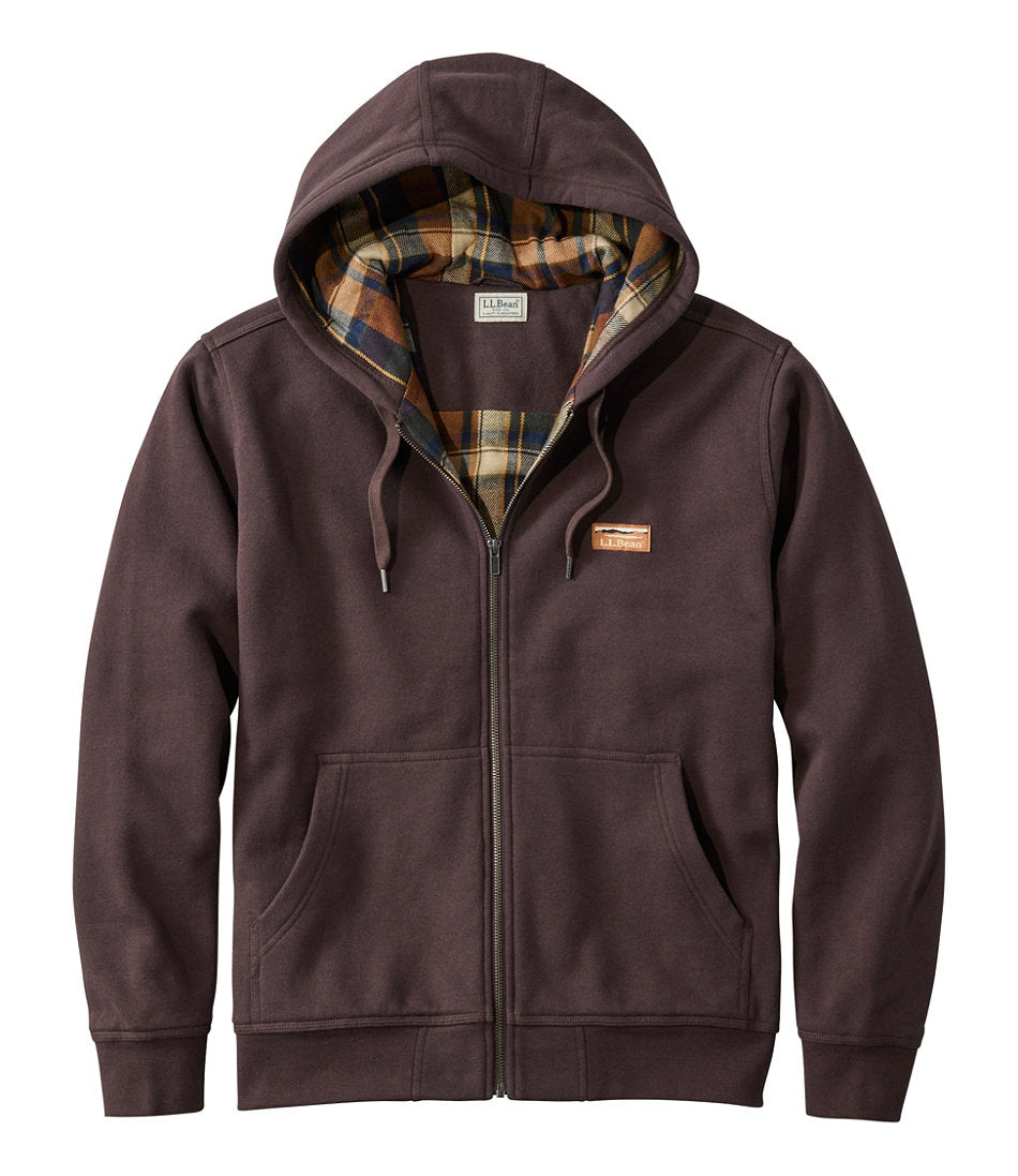 Men's Katahdin Iron Works® Hooded Sweatshirt, Flannel-Lined | L.L.Bean near me