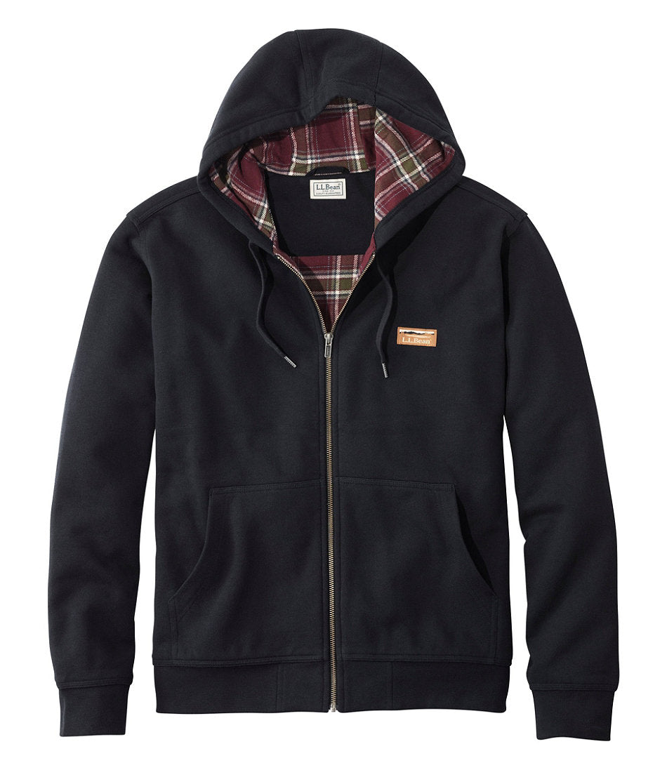Men's Katahdin Iron Works® Hooded Sweatshirt, Flannel-Lined | L.L.Bean near me