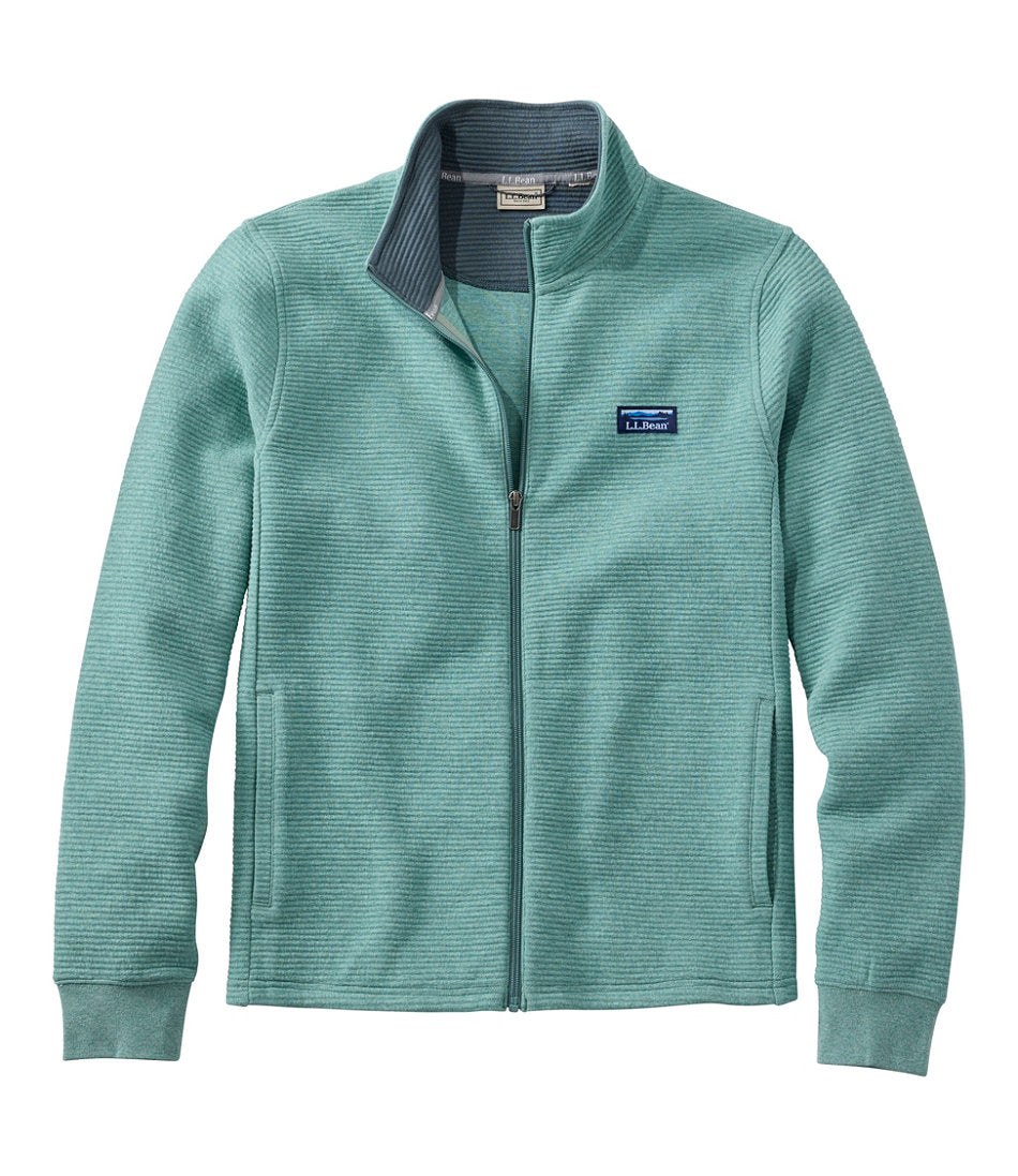 Men's Lakewashed Double-Knit Full-Zip | L.L.Bean outlet