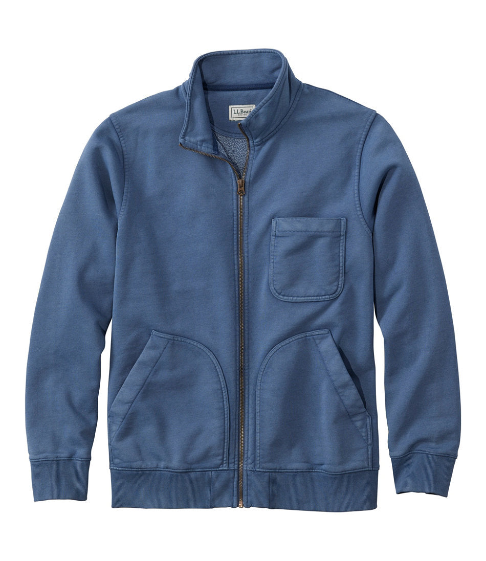 Men's Sunwashed Sweatshirt, Full-Zip | L.L.Bean for sale