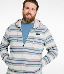 Men's Comfort Stretch Performance® Piqué, Full-Zip Hoodie, Stripe | L.L.Bean for sale