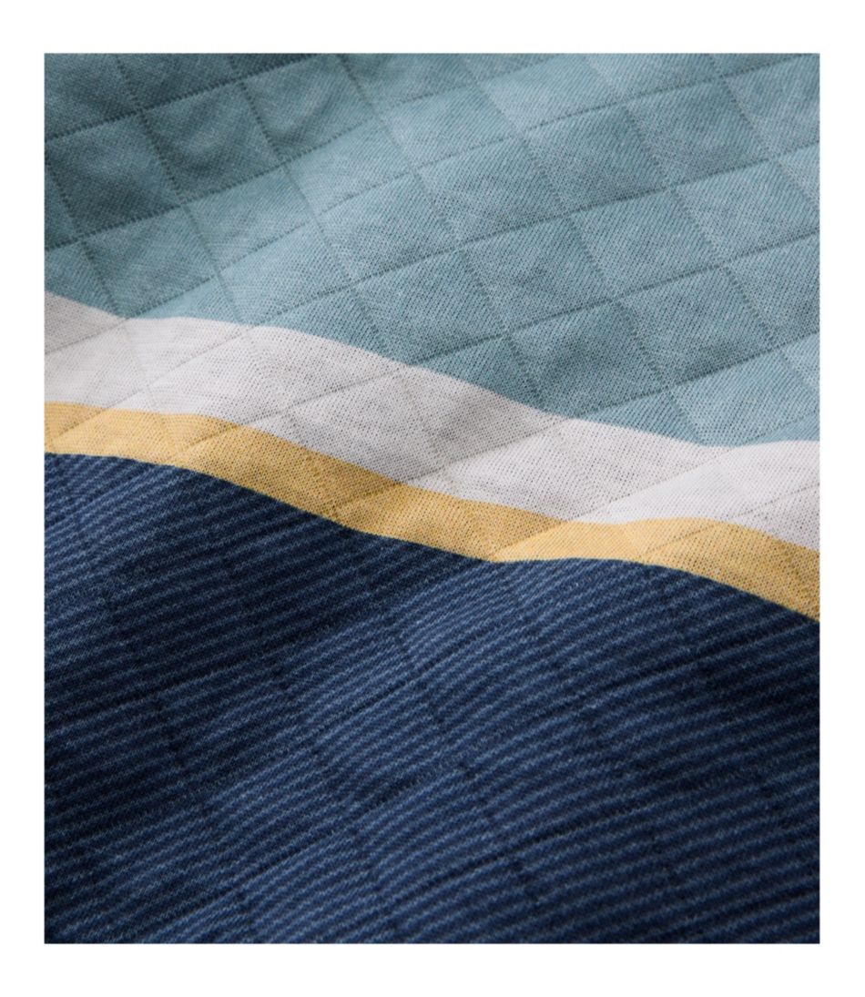 Men's Quilted Sweatshirt, Mockneck, Stripe | L.L.Bean near me