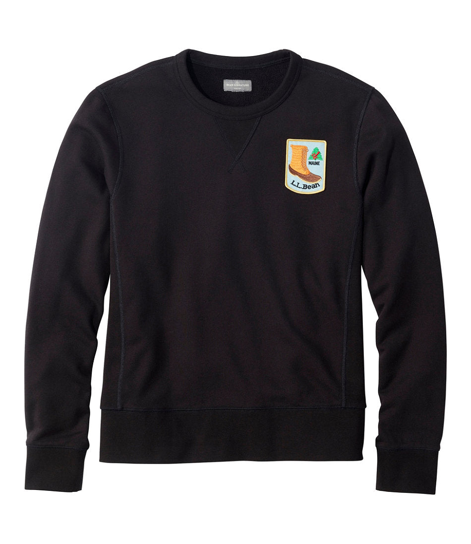 Men's Signature Rugged Crewneck Sweatshirt | L.L.Bean on sale