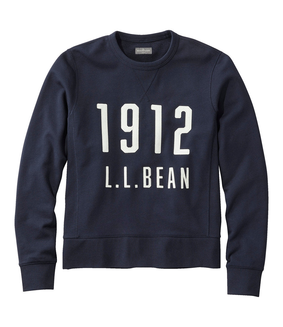 Men's Signature Rugged Crewneck Sweatshirt | L.L.Bean on sale
