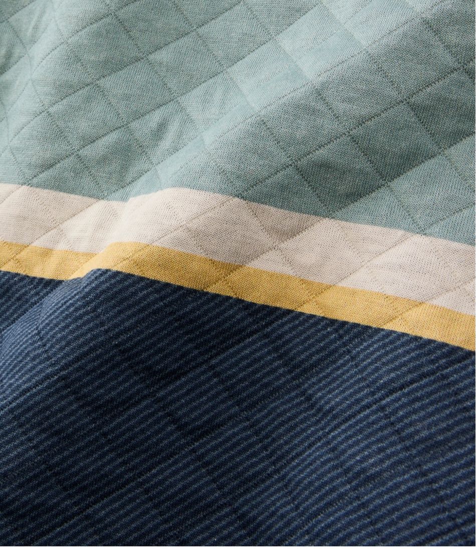 Men's Quilted Sweatshirt, Crewneck, Stripe | L.L.Bean near me