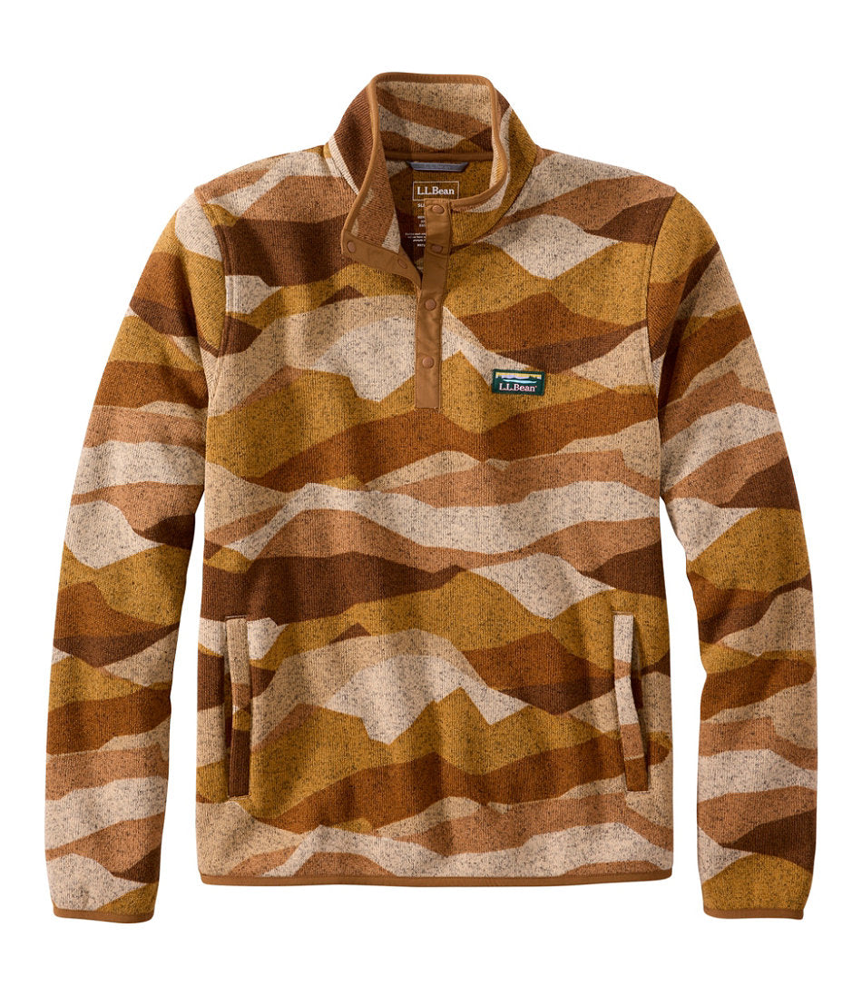 Men's L.L.Bean Sweater Fleece Pullover, Print | L.L.Bean near me