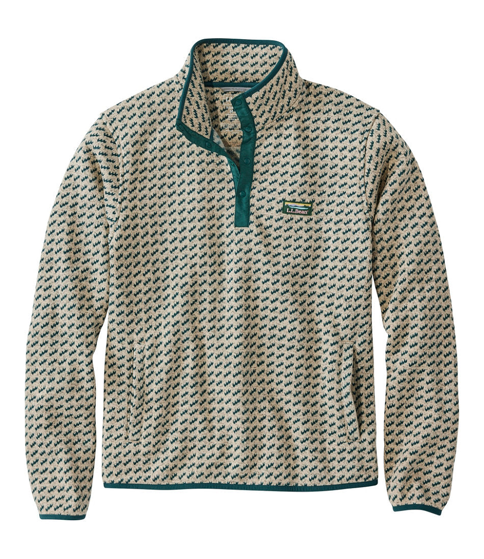 Men's L.L.Bean Sweater Fleece Pullover, Print | L.L.Bean near me