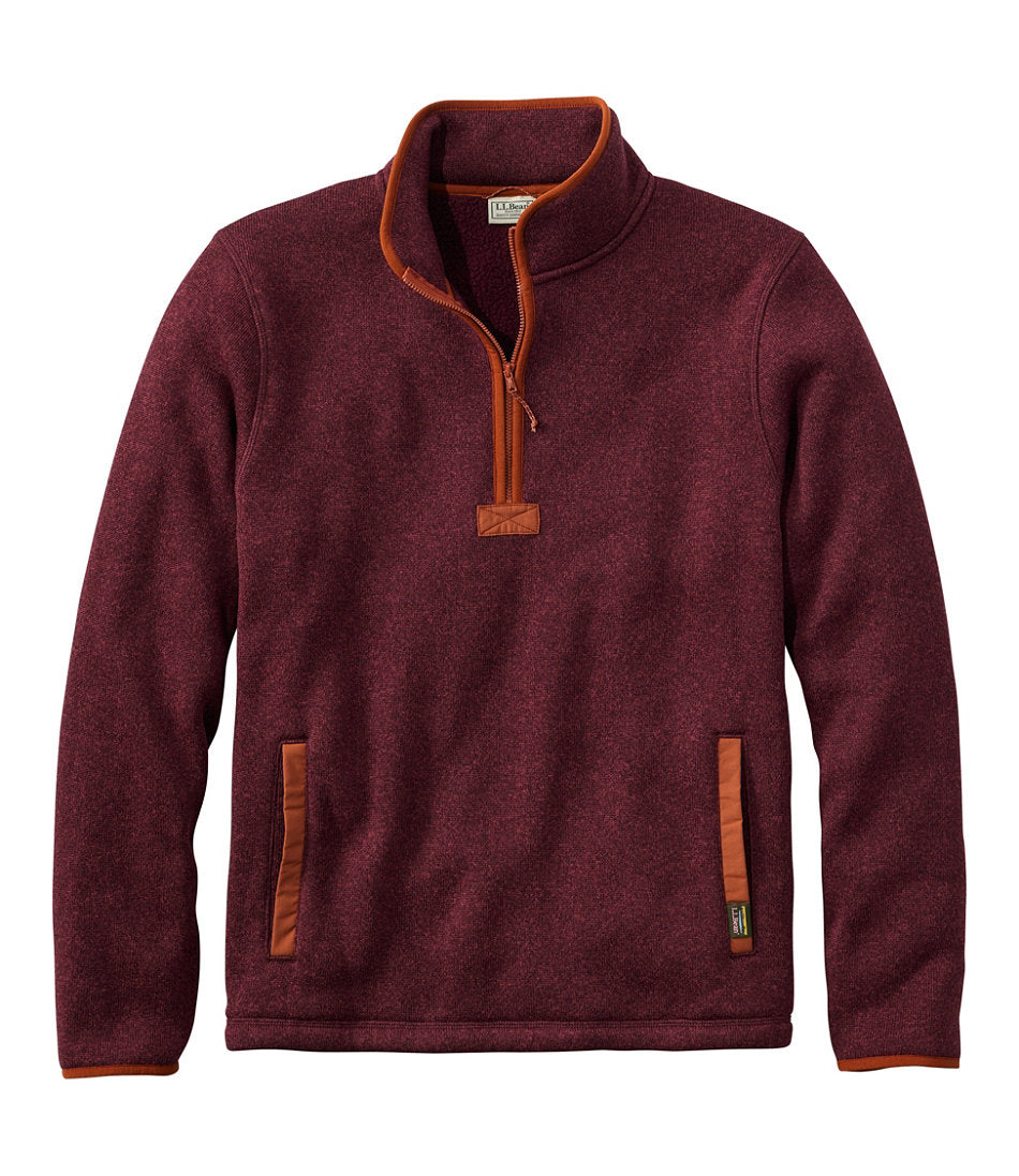 Men's Bean's Sweater Fleece Half-Zip Pullover | L.L.Bean discount